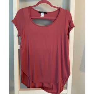 Dusty rose flowy top